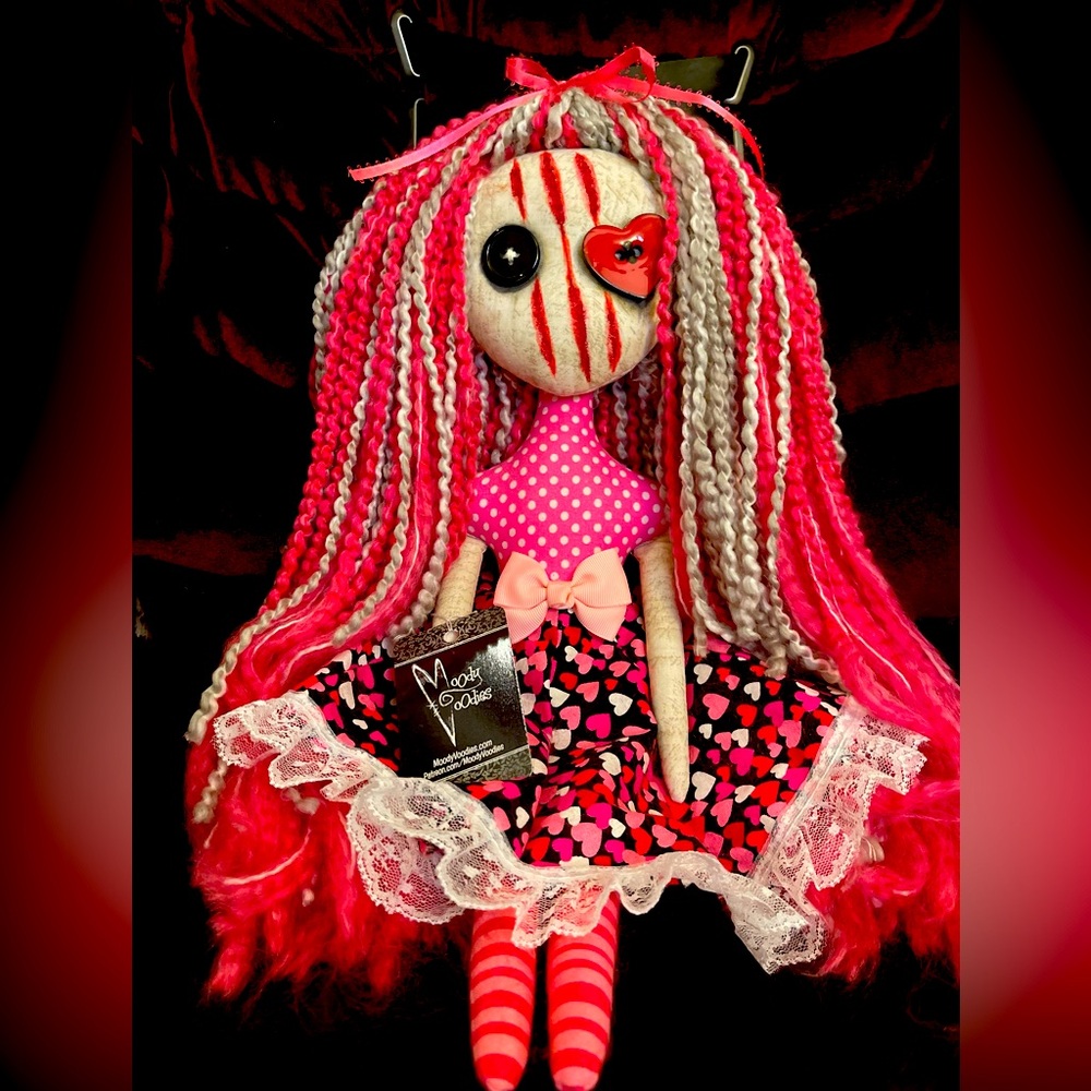 Authentic MoodyVoodies Collectible Doll